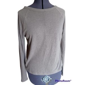 A New Day woman's long sleeve olive green pullover sweater, XS